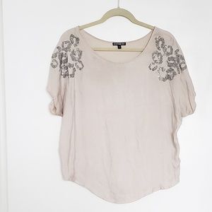 Express Grey and Silver Blouse